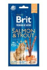 Brit Premium Cat by Nature Sticks lazac és pisztráng(3db)