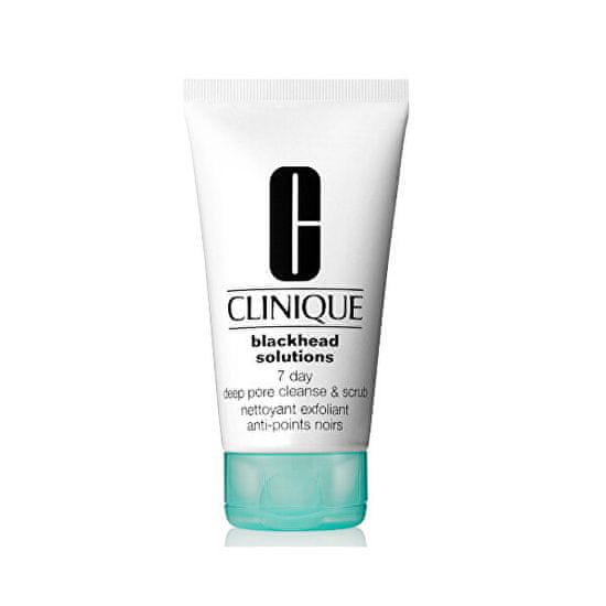 Clinique Bőrradír mitesszerek ellen Blackhead Solutions 3 in 1 (Deep Pore Cleanser & Scrub) 125 ml