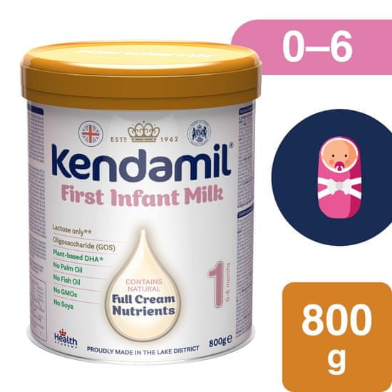 Kendamil kezdő csecsemő tej 1 (800 g) DHA+