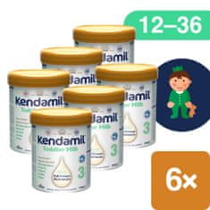 Kendamil kisgyermek tej 3 (6x 800 g) DHA+