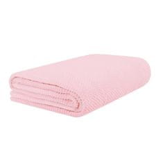 Homla NOAH Rizsszemes takaró rózsaszín 150x200 cm