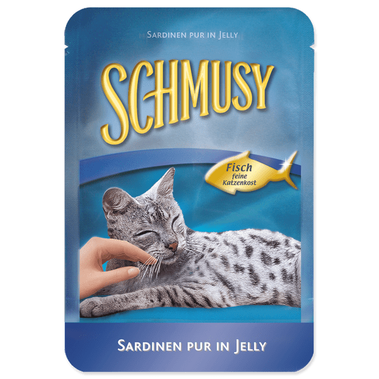 Schmusy Tonhal és szardínia, 24x100 g
