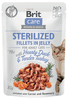 Care Cat Sterilized Fillets in Jelly with Hearty Duck&Tender Turkey 24x85 g