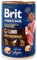 Brit Premium by Nature Lamb with Buckwheat 6x400 g