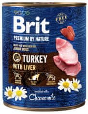 Brit Premium by Nature Turkey with Liver 6x800 g