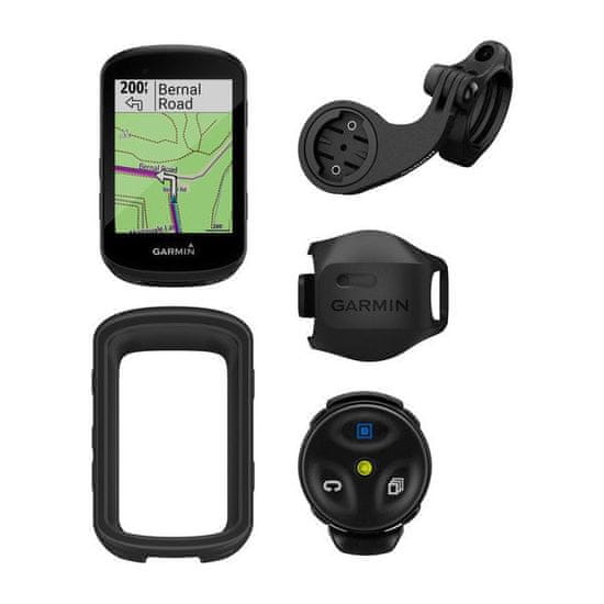 Garmin Edge 530 MTB Bundle kerékpáros GPS navigáció nagy teljesítményű kerékpáros navigáció kerékpár számítógép minőségi navigáció navigálás telefonos értesítés, baleset-észlelés, áttekinthető, könnyen olvasható 2,6 hüvelykes kijelző Glonass GPS Galileo WiFi színes kijelző biztonsági GPS intelligens GPS minőségi kerékpáros navigáció tartó kormányra távirányító védőtok ANT+ sebességérzékelő