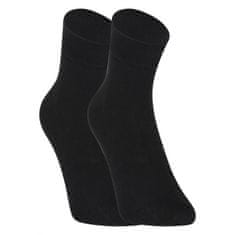 Styx 5PACK Fekete bambusz zokni (5HBK960) - méret XL
