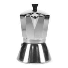 Homla MIA MOKKA 6 csészés ezüst kávéfőzőgép