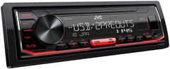 JVC KD-X176 autórádió színváltós, 1 DIN autó rádió, mechanika nélküli, 4x50 watt