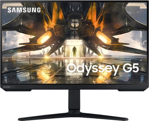 monitor Samsung Odyssey G5 (LC27G55TQWUXEN) széles látószögű kijelző 21,5 hüvelyk 16:9 hdmi vga dp
