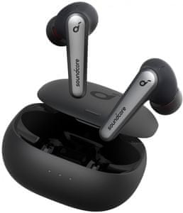 Gyönyörű vezeték nélküli fejhallgató Soundcore Anker Liberty Air 2 Bluetooth 6 mikrofonokhoz Tiszta kihangosító hívások Ancient környezeti zajcsökkentő érintésvezérlés Qi töltőtok Purenote Sound 11mm konverterek