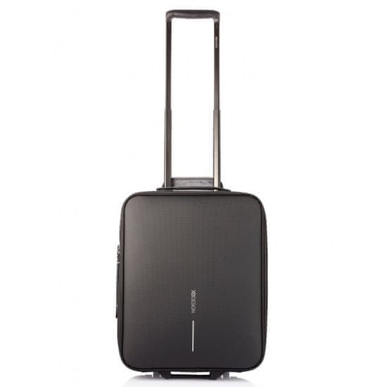 XD Design Kerekes bőrönd Flex Trolley 15-30 L P705.811, fekete