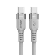 DUDAO LC5Max kábel USB-C / USB-C PD 100W 1m, szürke
