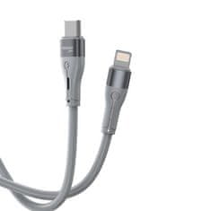 DUDAO L6H kábel USB-C / Lightning PD 65W 1m, szürke