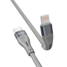DUDAO L6H kábel USB-C / Lightning PD 65W 1m, szürke