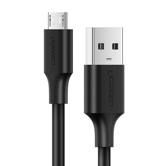 Ugreen US289 kábel USB / Micro USB 2A 1m, fekete