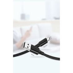 Ugreen US289 kábel USB / Micro USB 2A 1m, fekete