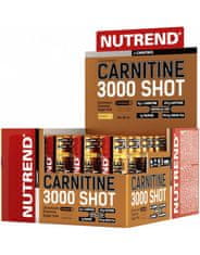 Nutrend Carnitine 3000 Shot 20 x 60 ml, narancs