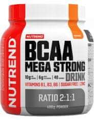 Nutrend BCAA Mega Strong Drink 400 g, narancs