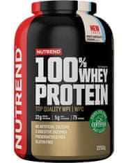 Nutrend 100% Whey Protein 2250 g, banán-eper