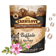 Carnilove Buffalo with Rose Petals 12x300 g