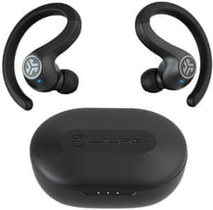 modern Bluetooth fejhallgató jlab air sport true wirelesss hangszínszabályzóval tiszta hang kiváló teljesítmény hosszú élettartamú töltődoboz kábellel alacsony súly érintésérzékelők