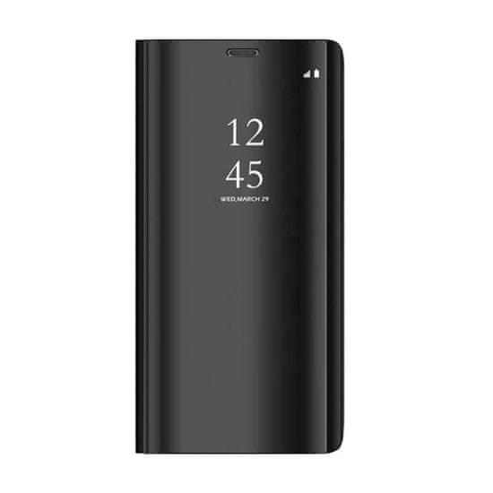 Forever Flip tok Smart Clear View Samsung A12 számára OEM100462, fekete