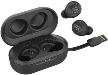 modern Bluetooth fejhallgató jlab air valódi vezeték nélküli, hangszínszabályzóval, tiszta hangzással, nagy teljesítményű, hosszú élettartamú töltődoboz, könnyű érintésérzékelőkkel