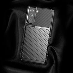 MG Thunder szilikon tok Samsung Galaxy S21 5G, fekete