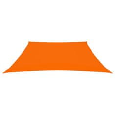 Greatstore narancssárga trapéz alakú oxford-szövet napvitorla 3/4 x 2 m