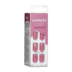 KISS Öntapadó körmök imPRESS Color Petal Pink 30 db