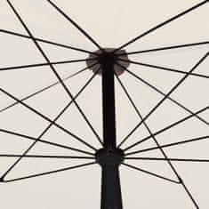 Greatstore homokszínű napernyő rúddal 200 x 130 cm