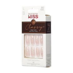 KISS Öntapadó körmök Classy Nails Scrunchie 28 db
