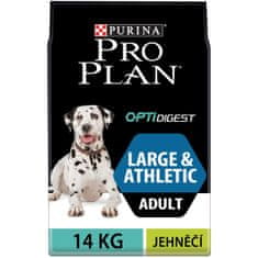 Purina Pro Plan Adult large athletic OPTIDIGEST, bárány, 14 kg