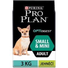 Purina Pro Plan Adult small&mini OPTIDIGEST, bárány, 3 kg