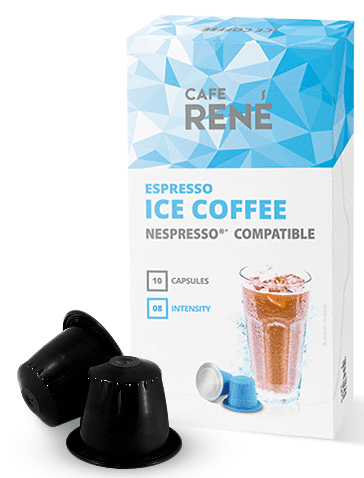 René Ice Coffee kapszulák a Nespresso kávéfőzőkbe, 10 db