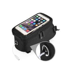 MG biciklis telefontartó táska 6,5" 1,5L, fekete