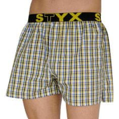 Styx Tarka férfi klasszikus boxeralsó sport gumi (B107) - méret XL