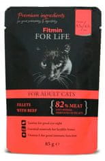 Fitmin Cat pouch adult beef 28x85 g