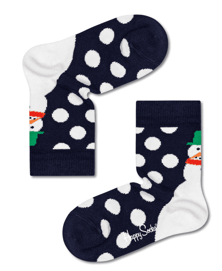 Happy Socks Kids Jumbo Snowman Sock gyerek zokni