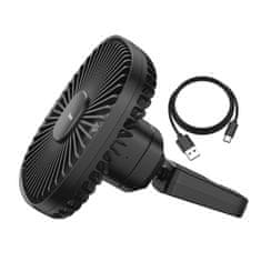 BASEUS Natural Wind autós ventilátor, fekete