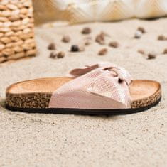 Amiatex Női papucs 80092 + Nőin zokni Gatta Calzino Strech, rózsaszín árnyalat, 37