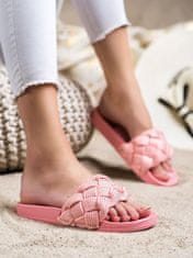 Amiatex Női papucs 81572 + Nőin zokni Gatta Calzino Strech, rózsaszín árnyalat, 36