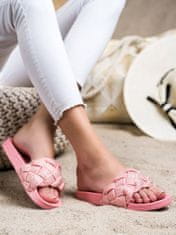 Amiatex Női papucs 81572 + Nőin zokni Gatta Calzino Strech, rózsaszín árnyalat, 36