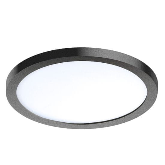 AZZARDO LED Mennyezeti süllyesztett spot lámpatest Slim 15 Round 3000 K AZ2840, 12 W, kerek, fekete