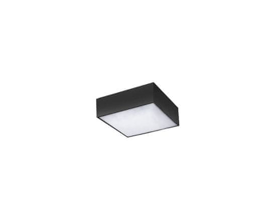 AZZARDO Monza Square 22 black LED mennyezeti és fali lámpa AZ2270 20 W, szögletes, fekete