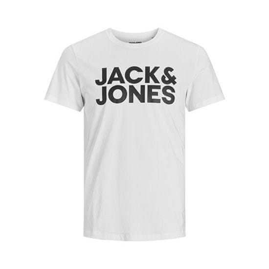 Jack&Jones Férfi póló JJECORP Slim Fit 12151955 White