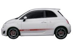 J&J Automotive GP Légterelők / Terelők / Ablakfúvók számára Fiat 500 3D 2007-magasabb 2db