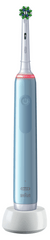 Oral-B Elektromos fogkefe Pro 3 - 3000, kék Braun dizájnnal 