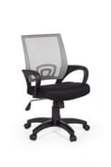 Bruxxi Rivoli irodai szék, nejlon, fekete/szürke
